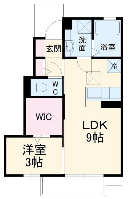 茨城県つくば市蓮沼 研究学園駅 1LDK アパート 賃貸物件詳細