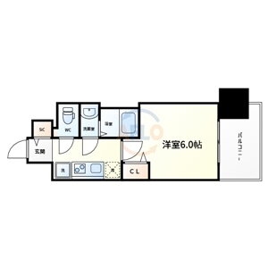 大阪府大阪市城東区東中浜９ 深江橋駅 1K マンション 賃貸物件詳細