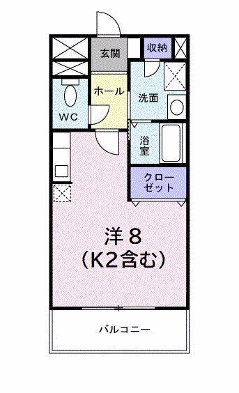 東京都小平市小川町２ 青梅街道駅 1K アパート 賃貸物件詳細