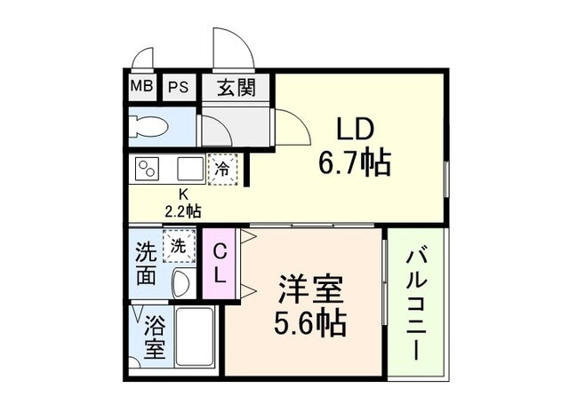 大阪府大阪市東住吉区北田辺６ 田辺駅 1LDK アパート 賃貸物件詳細