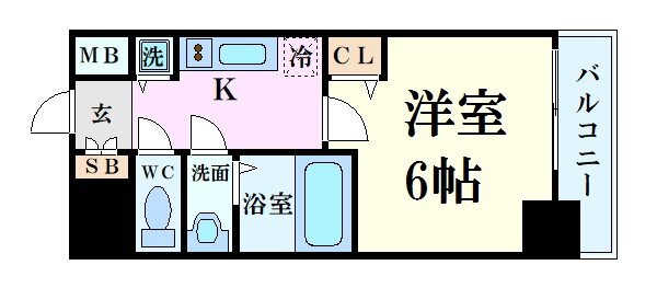 大阪府大阪市浪速区難波中１ なんば駅 1K マンション 賃貸物件詳細