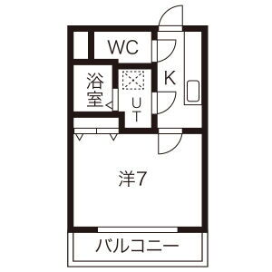 静岡県浜松市中央区半田町 浜松駅 1K マンション 賃貸物件詳細