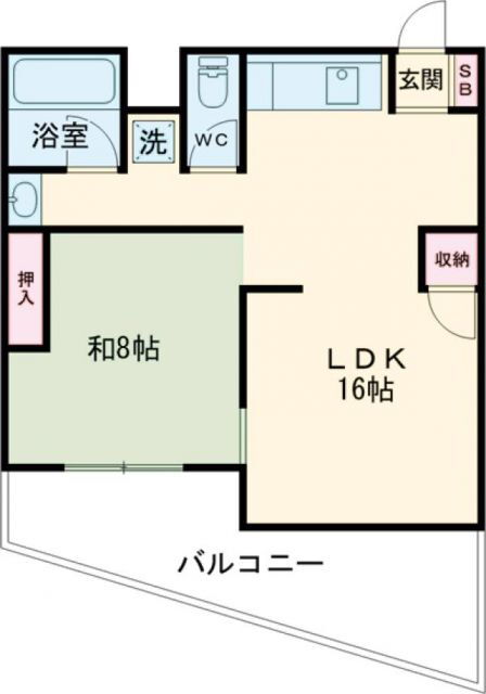 ヴィラはいから 3階 1LDK 賃貸物件詳細