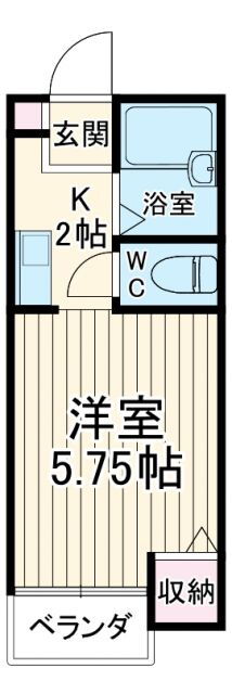 神奈川県横浜市神奈川区白楽 東白楽駅 1K アパート 賃貸物件詳細