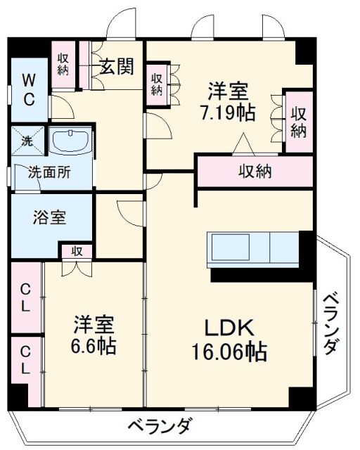 ＴＩＥＲＲＡ　ＧＡＲＤＥＮ 3階 2LDK 賃貸物件詳細