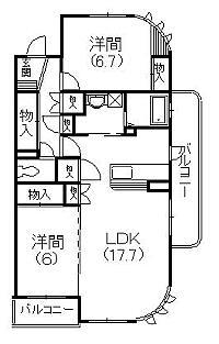 静岡県浜松市中央区葵西６ 浜松駅 2LDK マンション 賃貸物件詳細