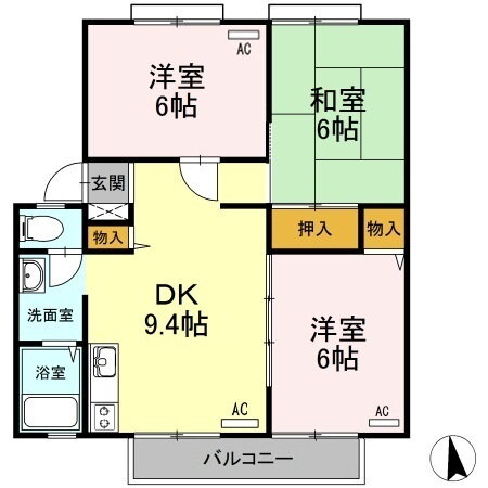 岡山県倉敷市児島味野４ 児島駅 3DK アパート 賃貸物件詳細