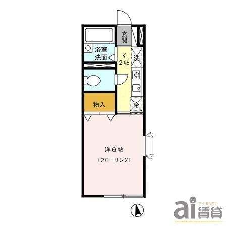 東京都小平市学園西町１ 一橋学園駅 1K アパート 賃貸物件詳細
