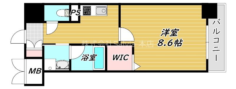 大阪府堺市西区鳳南町４ 鳳駅 1K マンション 賃貸物件詳細