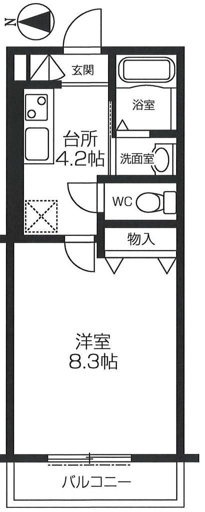 東京都小金井市梶野町４ 東小金井駅 1K アパート 賃貸物件詳細