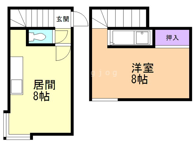 北海道札幌市清田区清田二条１ 1LDK アパート 賃貸物件詳細