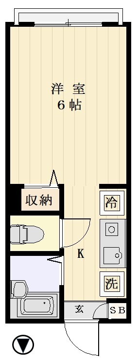 東京都渋谷区西原１ 幡ヶ谷駅 1K マンション 賃貸物件詳細