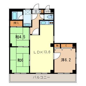 埼玉県さいたま市南区別所５ 中浦和駅 3LDK マンション 賃貸物件詳細