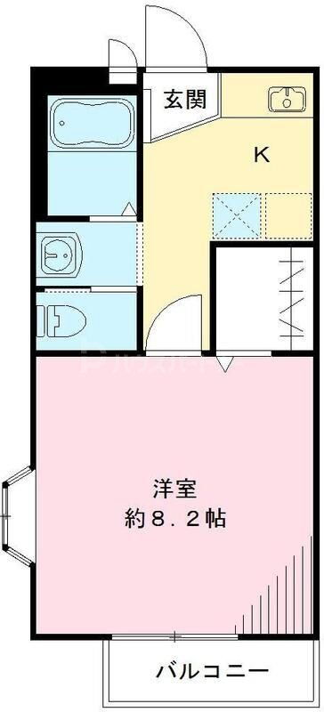 東京都板橋区大谷口２ 千川駅 1K アパート 賃貸物件詳細