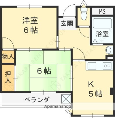 兵庫県西宮市甑岩町 甲陽園駅 2K マンション 賃貸物件詳細