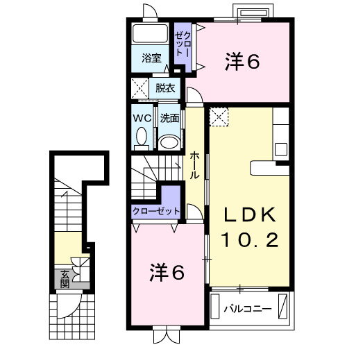 三重県津市久居一色町 久居駅 2LDK アパート 賃貸物件詳細