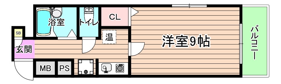 大阪府大阪市都島区中野町３ 桜ノ宮駅 1K マンション 賃貸物件詳細