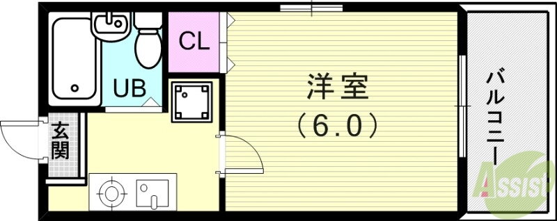 兵庫県神戸市垂水区多聞台３ 学園都市駅 1K アパート 賃貸物件詳細