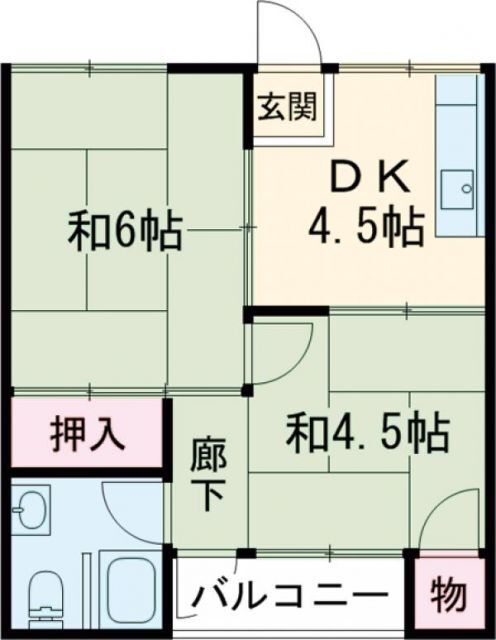 兵庫県神戸市西区森友５ 明石駅 2DK アパート 賃貸物件詳細