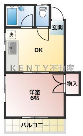 新蒲田富士美ハイツ 1階 1DK 賃貸物件詳細