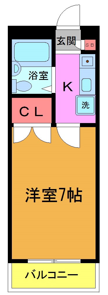 千葉県習志野市津田沼３ 津田沼駅 1K マンション 賃貸物件詳細