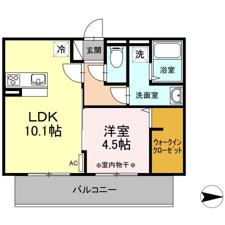 福岡県うきは市吉井町千年 筑後吉井駅 1LDK アパート 賃貸物件詳細