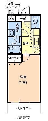 大阪府堺市西区浜寺諏訪森町西３ 諏訪ノ森駅 1K アパート 賃貸物件詳細