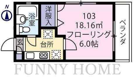 東京都目黒区中根１ 自由が丘駅 1K マンション 賃貸物件詳細