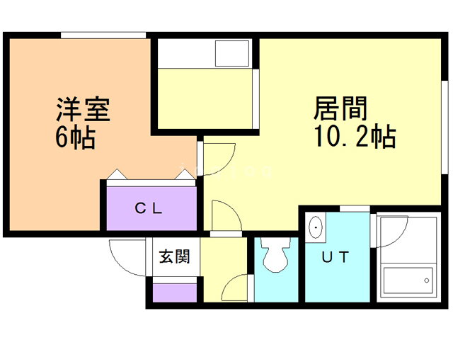 北海道函館市堀川町 昭和橋駅 1LDK アパート 賃貸物件詳細