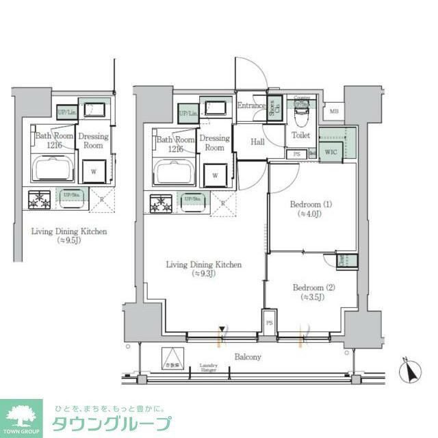 ＯＮＥ　ＲＯＯＦ　ＲＥＳＩＤＥＮＣＥ　ＡＳＡＫＵＳＡＢＡＳＨＩ 10階 2DK 賃貸物件詳細