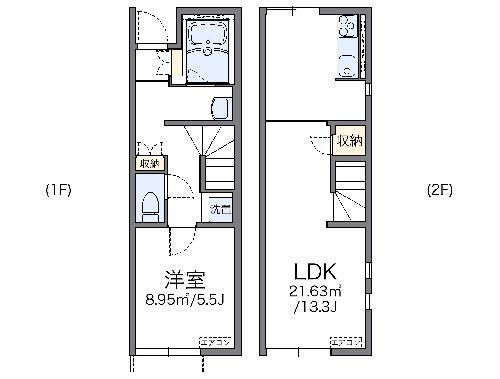 岩手県花巻市天下田 花巻駅 1LDK アパート 賃貸物件詳細