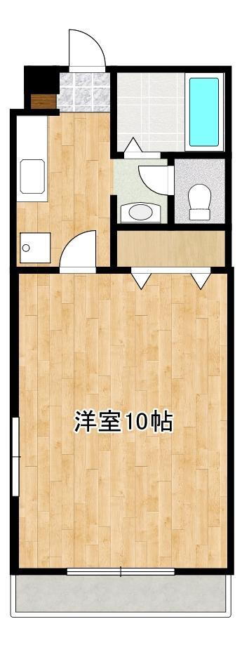 熊本県熊本市東区下南部３ 1K アパート 賃貸物件詳細
