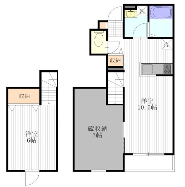 宮城県岩沼市栄町１ 岩沼駅 1SDK アパート 賃貸物件詳細