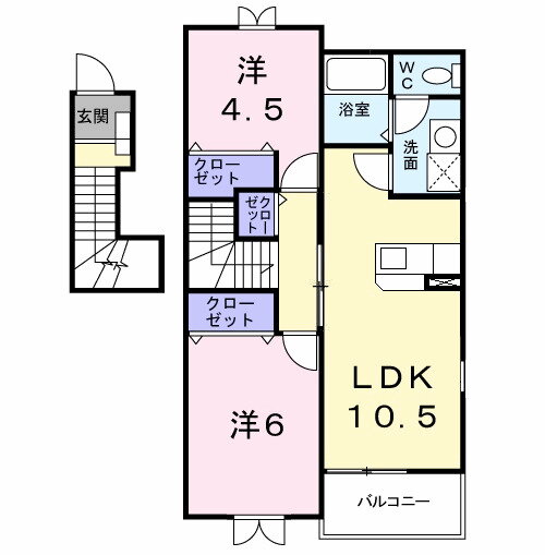 愛知県春日井市高山町１ 春日井駅 2LDK アパート 賃貸物件詳細