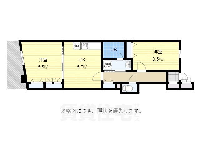 福岡県福岡市博多区榎田１ 東比恵駅 2DK マンション 賃貸物件詳細
