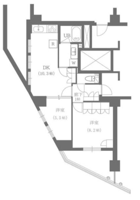 東京都文京区根津２ 根津駅 2DK マンション 賃貸物件詳細