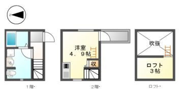 愛知県名古屋市熱田区六番３ 六番町駅 1K アパート 賃貸物件詳細