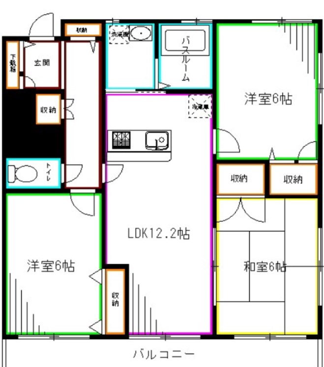 東京都杉並区阿佐谷南３ 阿佐ケ谷駅 3LDK アパート 賃貸物件詳細