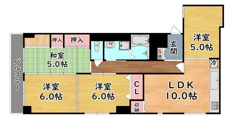 兵庫県神戸市灘区赤坂通３ 王子公園駅 4LDK マンション 賃貸物件詳細