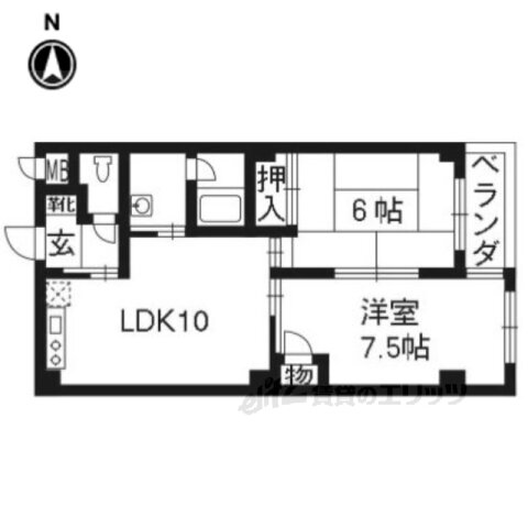 京都府京都市下京区大宮２ 梅小路京都西駅 2LDK マンション 賃貸物件詳細