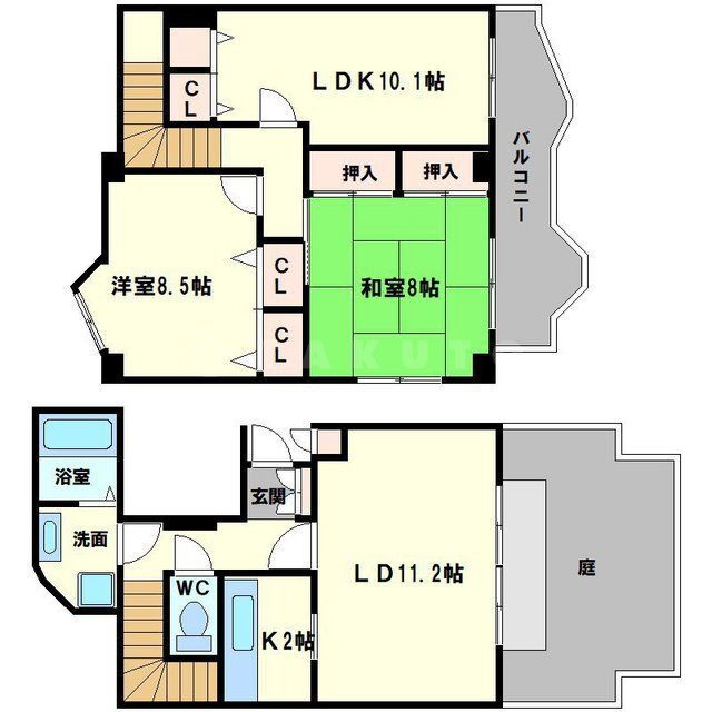 大阪府箕面市桜井３ 桜井駅 3LDK マンション 賃貸物件詳細