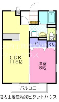 栃木県宇都宮市山本２ 東武宇都宮駅 1LDK アパート 賃貸物件詳細