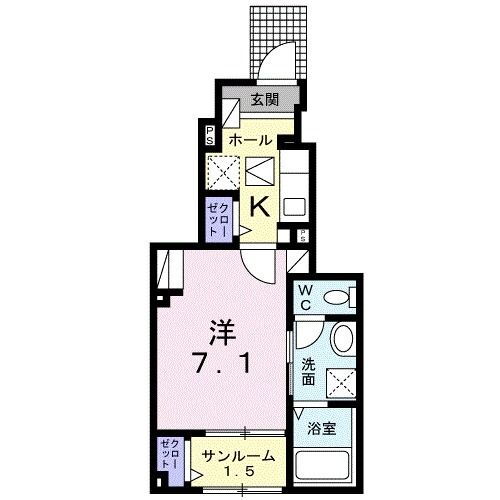 富山県富山市中島１ 越中中島駅 1K アパート 賃貸物件詳細