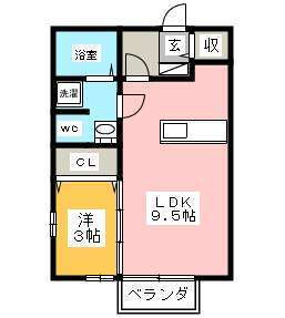 群馬県前橋市石倉町２ 新前橋駅 1LDK アパート 賃貸物件詳細