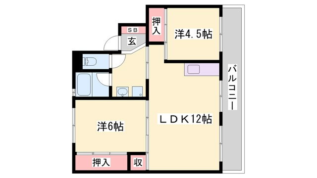 兵庫県加東市上三草 西脇市駅 2LDK マンション 賃貸物件詳細