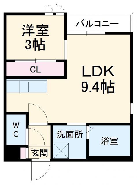 愛知県名古屋市西区庄内通４ 庄内通駅 1LDK アパート 賃貸物件詳細