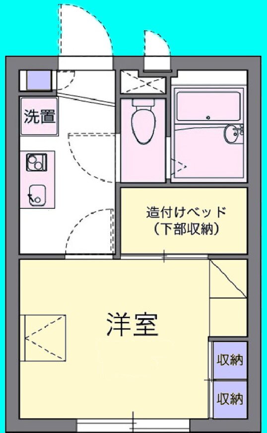 岡山県岡山市中区赤田 高島駅 1K アパート 賃貸物件詳細