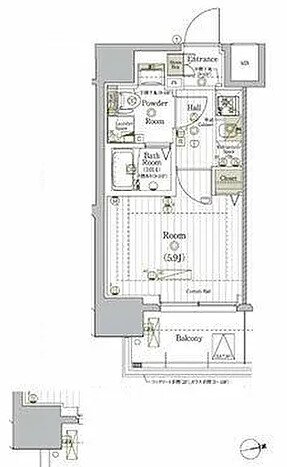 東京都品川区南大井４ 大森海岸駅 1K マンション 賃貸物件詳細