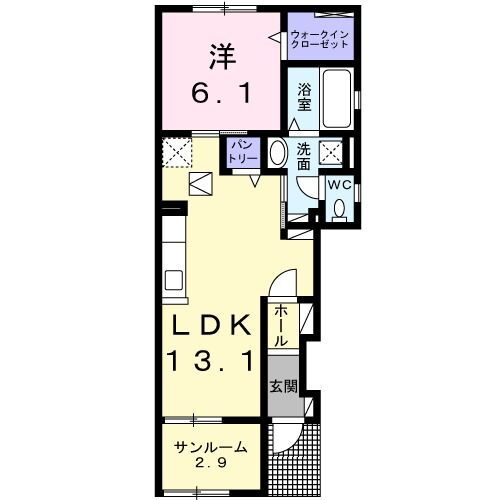 茨城県水戸市愛宕町 赤塚駅 1LDK アパート 賃貸物件詳細