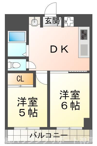 兵庫県神戸市西区南別府４ 明石駅 2DK マンション 賃貸物件詳細